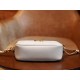 Gucci Marmont Series Mini Camera Bag in White