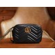 Gucci Marmont Series Mini Camera Bag in Black