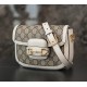 Gucci Horsebit 1955  Mini Handbag in White