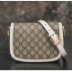 Gucci Horsebit 1955  Mini Handbag in White