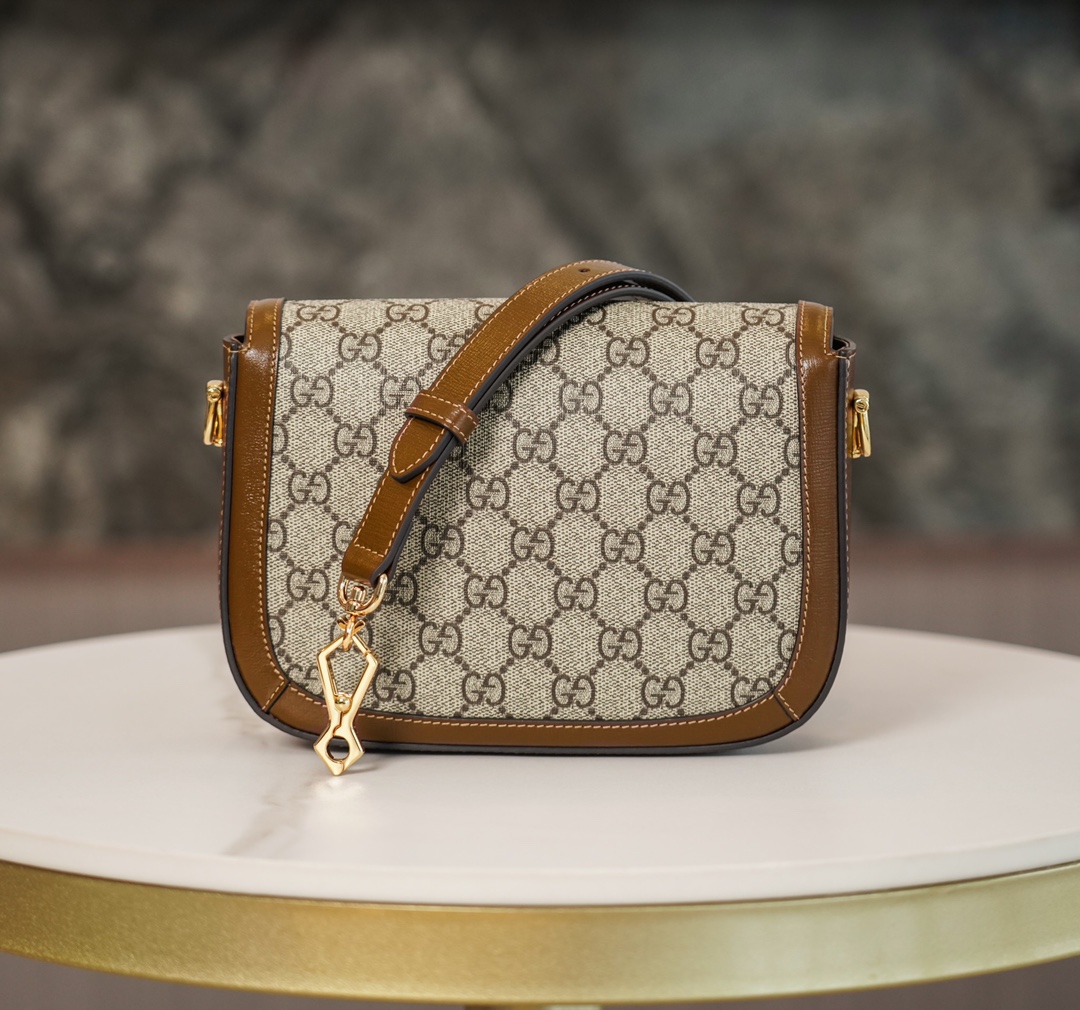 Gucci Horsebit 1955 Mini Handbag in Brown