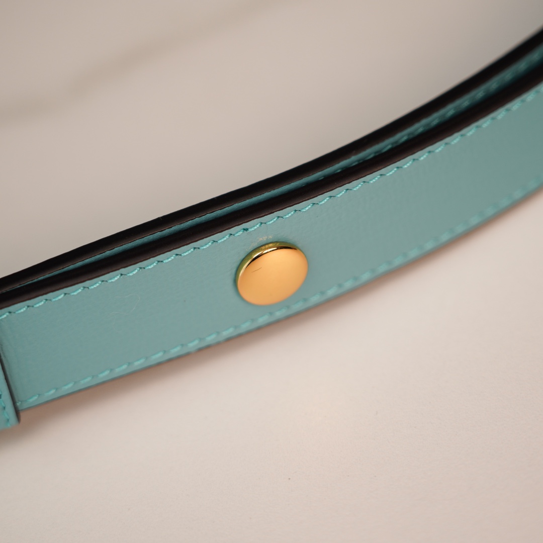 Gucci Horsebit 1955  All Leather Series Tiffany Blue, Small Size