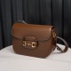 Gucci Horsebit 1955  All Leather Series Caramel, Small Size