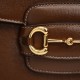 Gucci Horsebit 1955  All Leather Series Caramel, Small Size