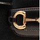 Gucci Horsebit 1955  All Leather Series Black, Small Size