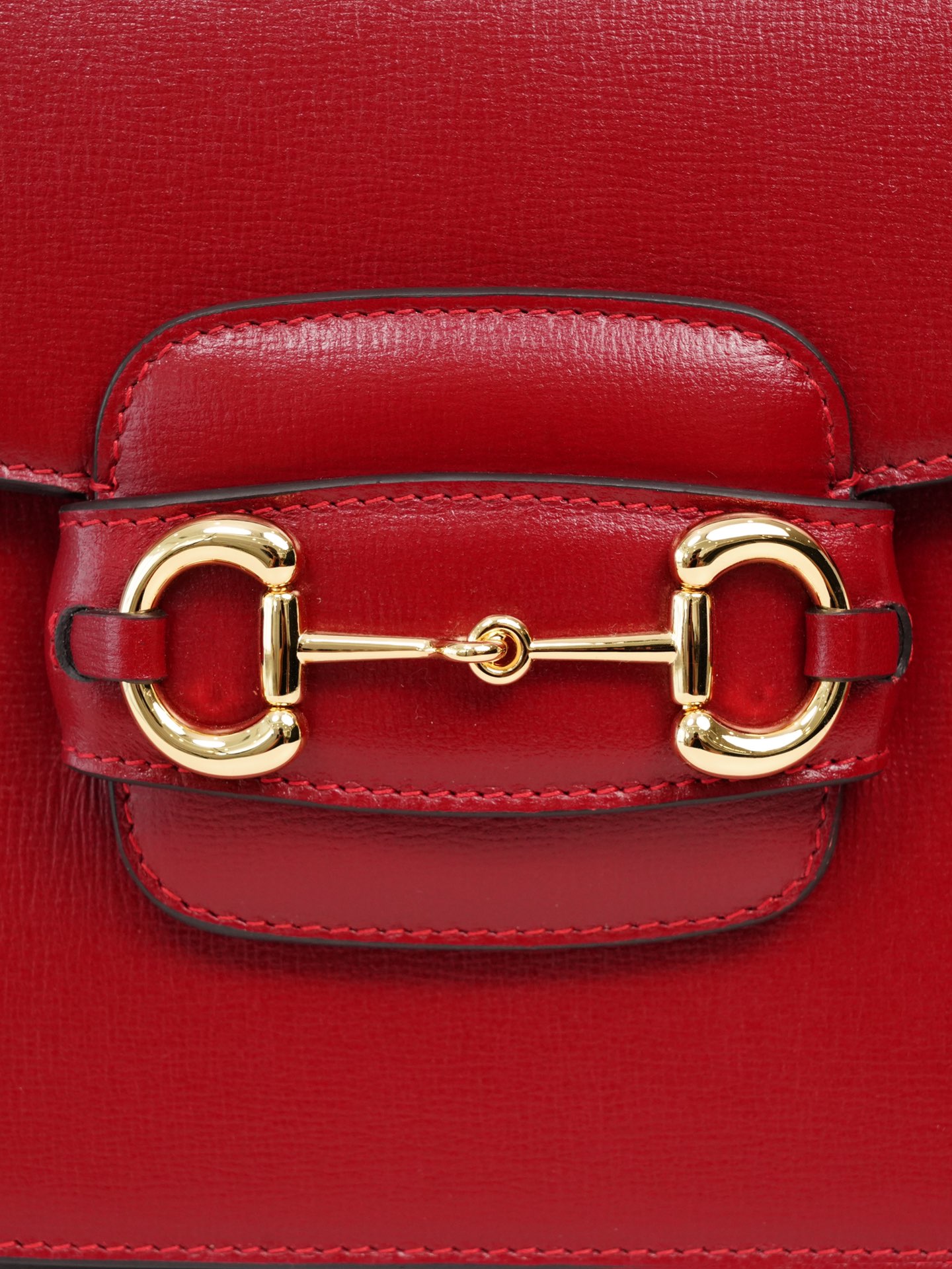 Gucci Horsebit 1955 All Leather Series Big Red, Small Size