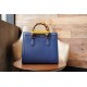 Diana Bamboo Series Small Tote Bag, Sapphire Blue