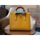 Diana Bamboo Series Small Tote Bag, Yellow