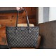 Ophidia Black Denim Medium Tote Bag