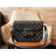 Gucci Horsebit 1955 Series Black Denim Small