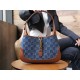 Jackie 1961 Handbag, Small Size, Denim Blue