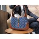 Jackie 1961 Handbag, Small Size, Denim Blue