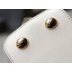 Gucci Horsebit 1955 Series Small Shell Bag, White