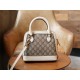 Gucci Horsebit 1955 Series Mini Shell Bag, White