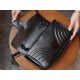 GG Marmont Series Small Handbag, Black Gun Color