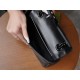 GG Marmont Series Mini Handbag, Black Gun Color