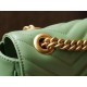 This GG Marmont Series Small Chain Bag in Avocado Green