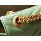 GG Marmont Series Super Mini Handbag in Avocado Green