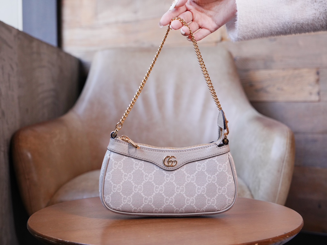 Ophidia Series Mini Handbag, Oatmeal