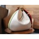 Attaque Series Large Shoulder Bag, White