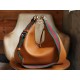 Attaque Series Large Shoulder Bag, Dark Orange