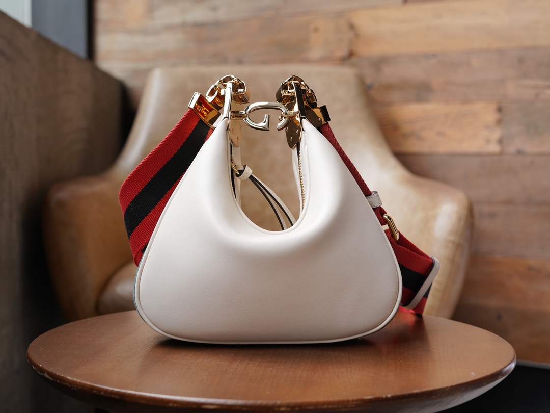 Attaque Series Small Shoulder Bag, White