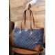 GG Denim Series Ophidia Medium Tote Bag