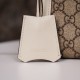 Padlock Series Small GG Shoulder Bag, White