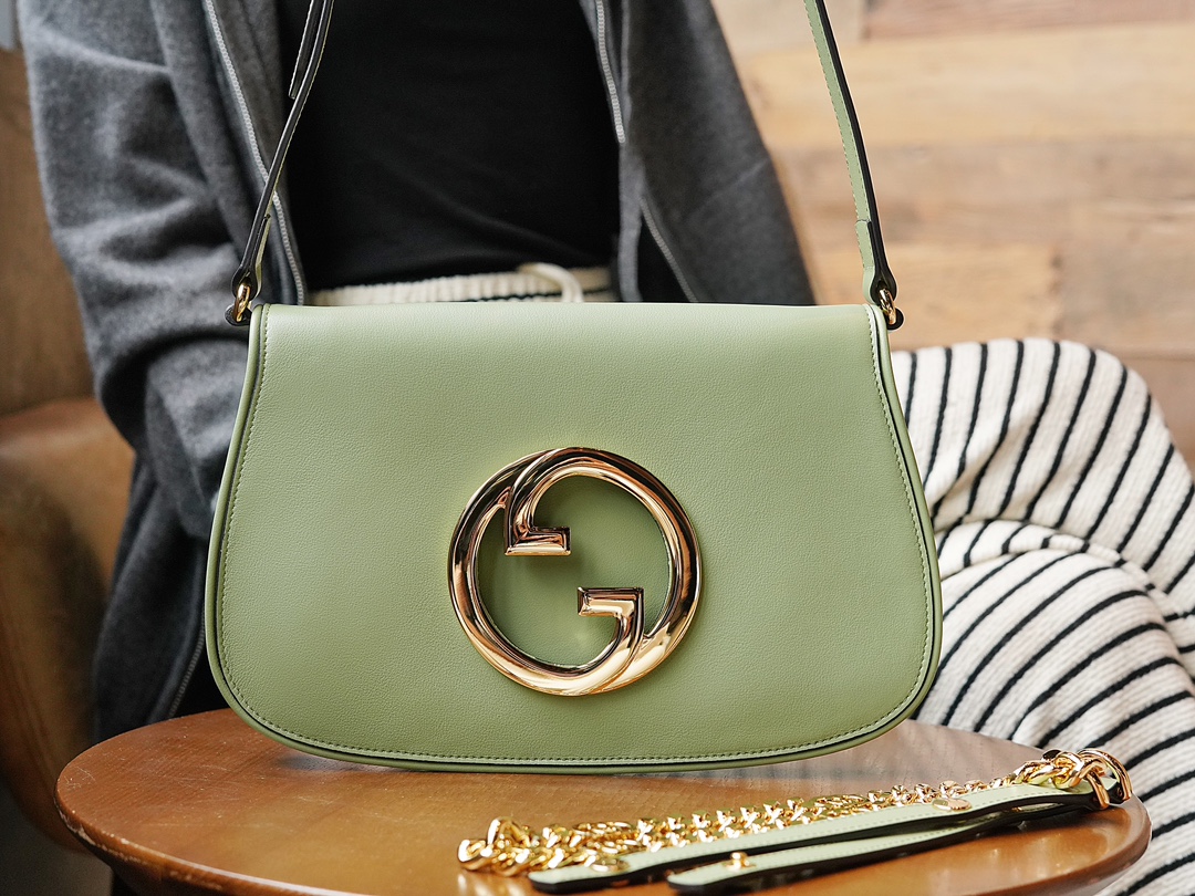 Blondie Series Small Handbag, Avocado Green