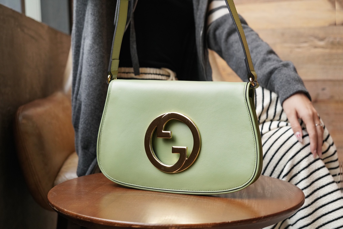 Blondie Series Small Handbag, Avocado Green