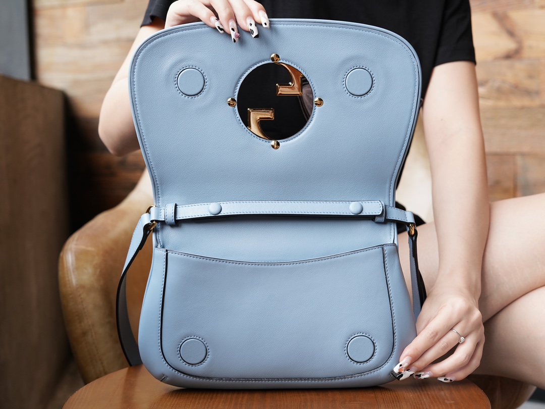 Blondie Series Small Handbag, Light Blue