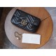 GG Marmont Mini Handbag (with Card Case), Black