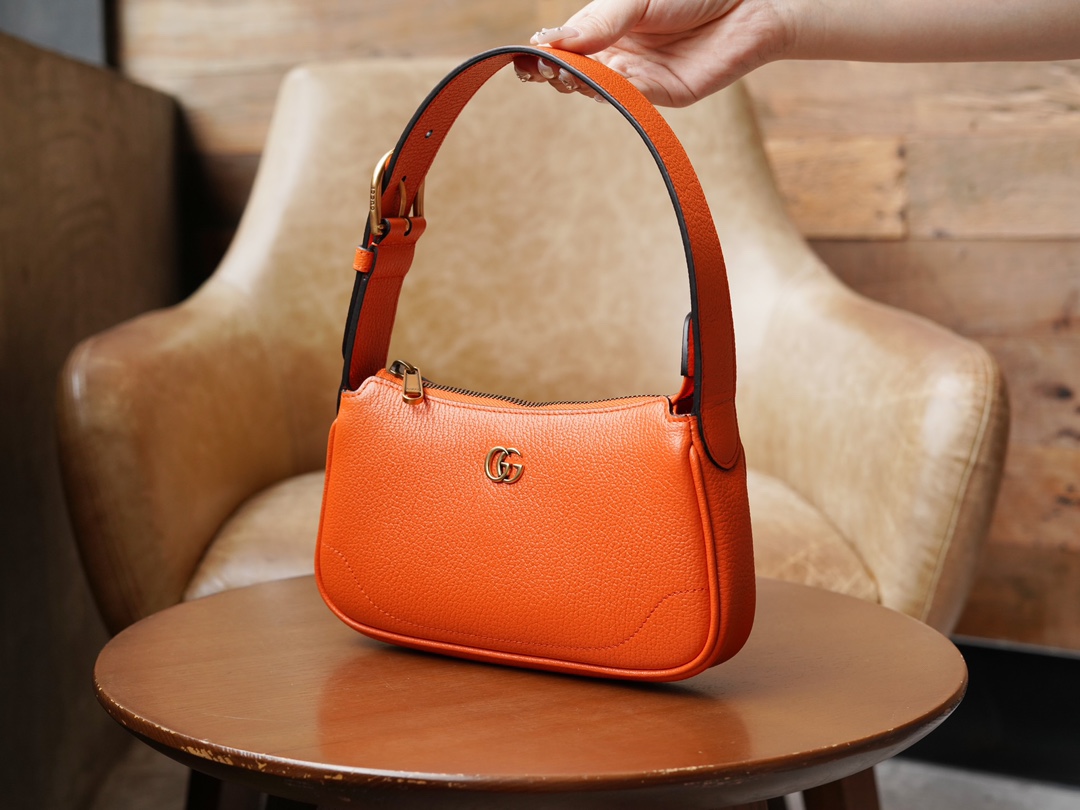 Aphrodite Series Mini Shoulder Bag, Orange