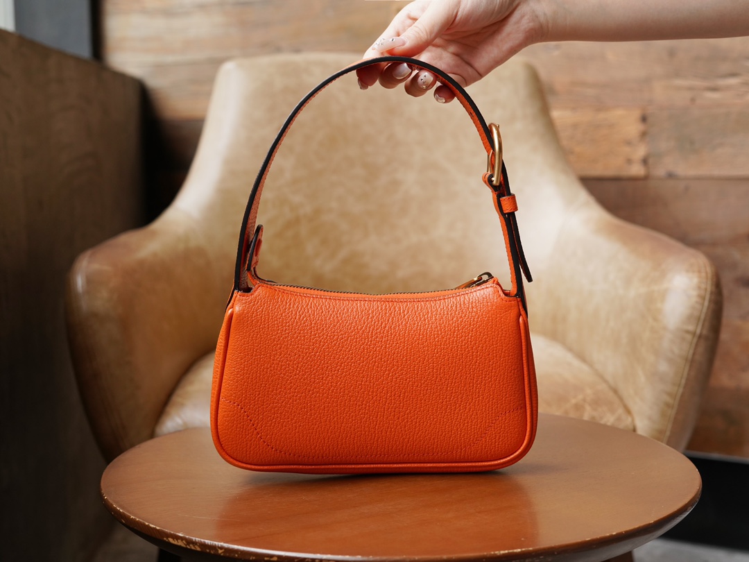 Aphrodite Series Mini Shoulder Bag, Orange