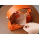 Aphrodite Series Mini Shoulder Bag, Orange