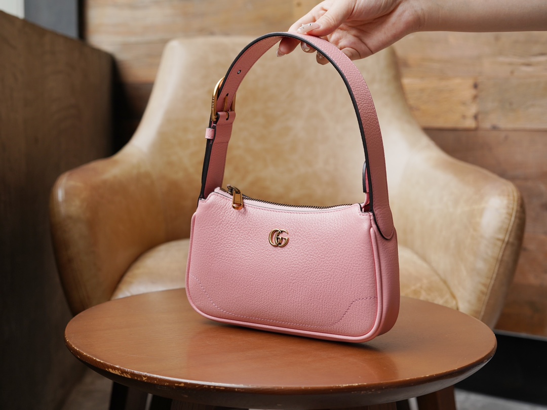 Aphrodite Series Mini Shoulder Bag, Light Pink