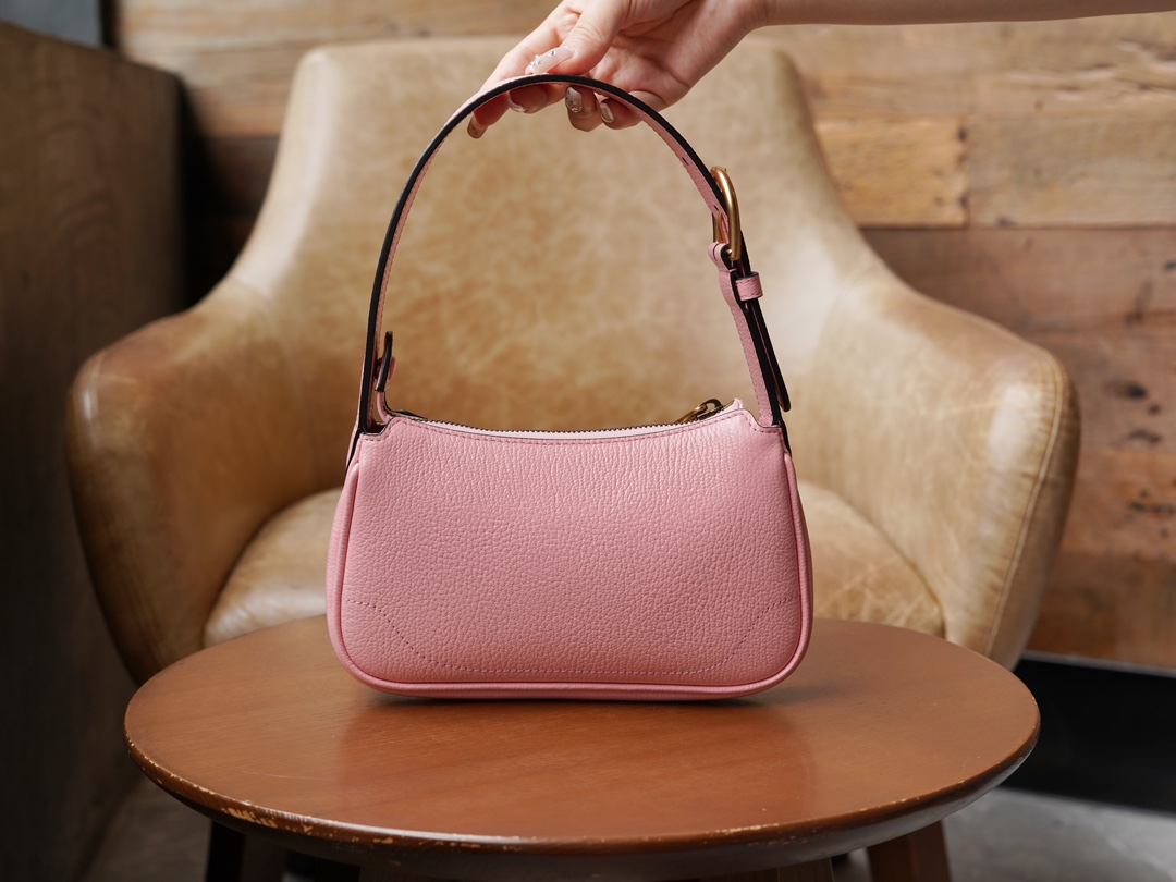 Aphrodite Series Mini Shoulder Bag, Light Pink