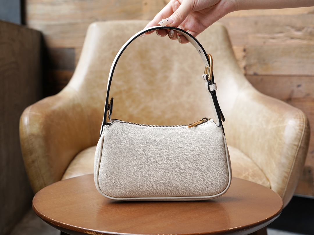 Aphrodite Series Mini Shoulder Bag, White