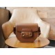 Horsebit 1955 Series Mini Half-Moon Handbag, Caramel