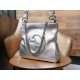 Blondie Series Small Tote Bag in Silver