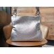 Blondie Series Small Tote Bag in Silver