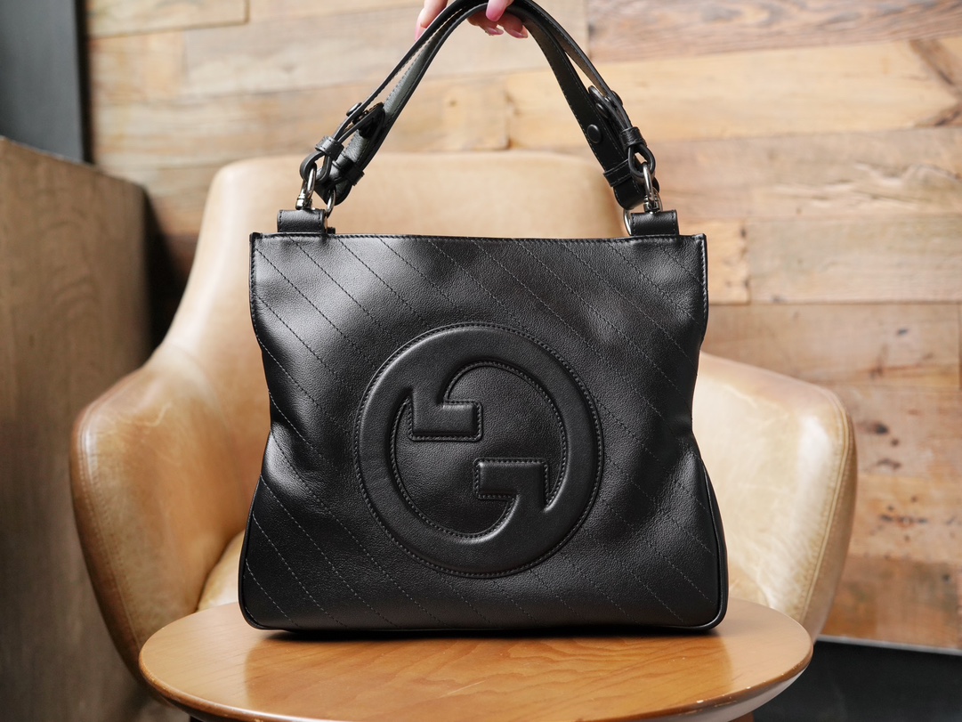 Blondie Series Small Tote Bag in Black