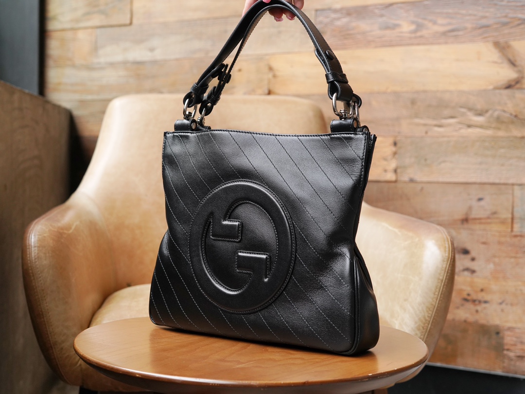 Blondie Series Small Tote Bag in Black