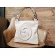 Blondie Series Small Tote Bag in White