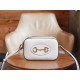 Horsebit 1955 Series Mini Camera Bag in White