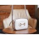 Horsebit 1955 Series Mini Camera Bag in White