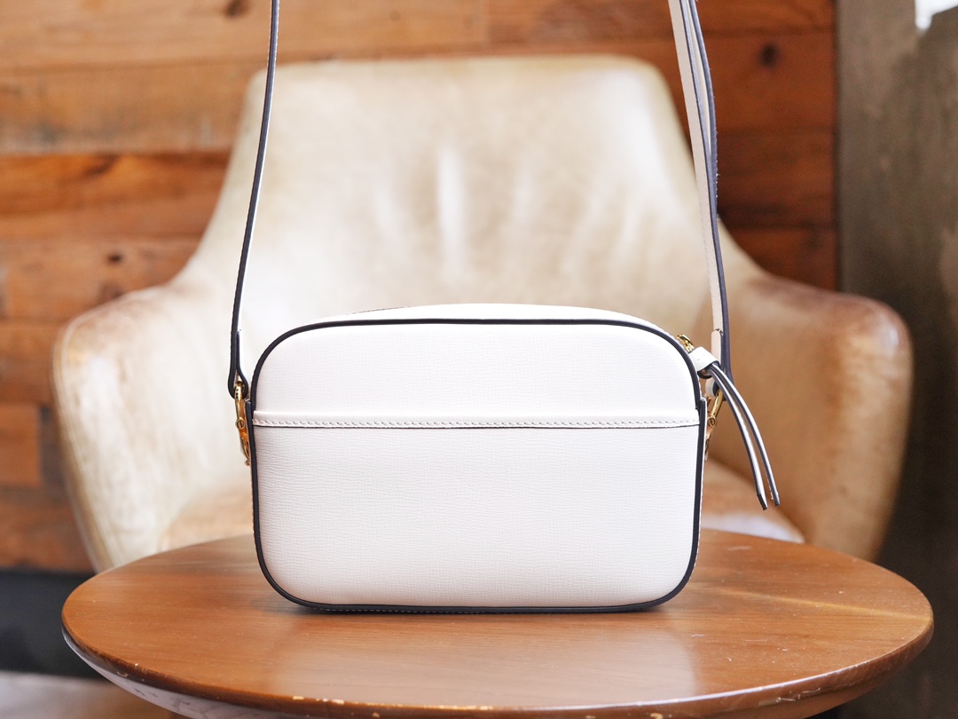 Horsebit 1955 Series Mini Camera Bag in White