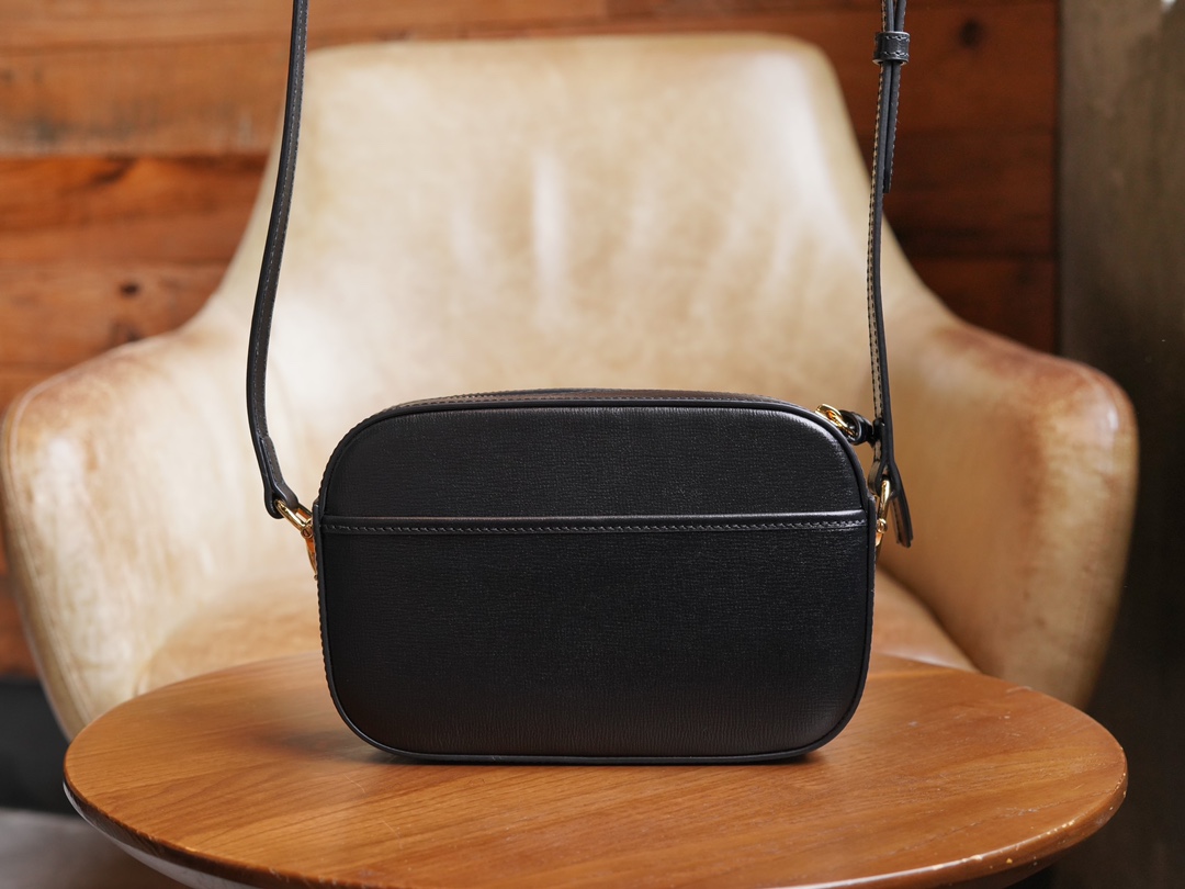 Horsebit 1955 Series Mini Camera Bag in Black