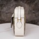 Gucci Horsebit 1955 Series Camera Bag - White