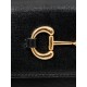 Gucci Horsebit 1955 Series Full Leather Camera Bag - Black